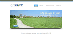 Desktop Screenshot of amnion.co.in